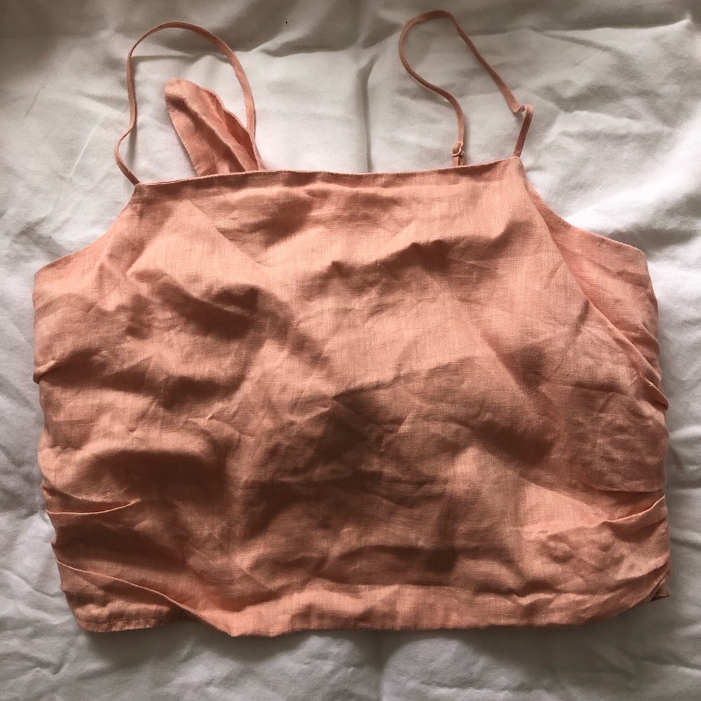 Tie Back Crop Top